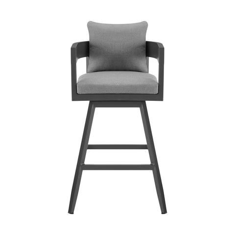 Menorca - Outdoor Patio Swivel Bar Stool - Premium Counter Height (24"-27") from Armen Living - Just $777.50! Shop now at brett interiors