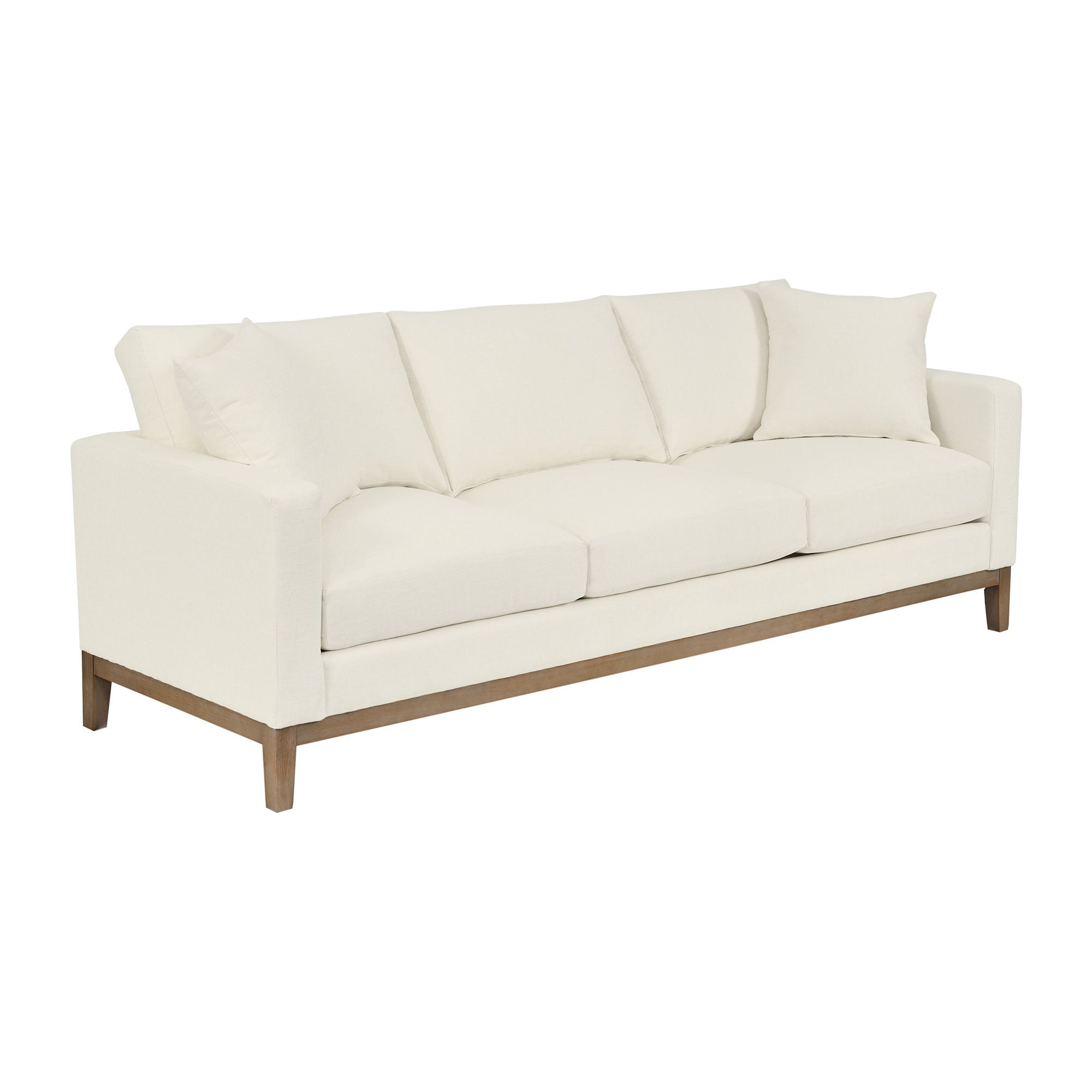 Donna - 93" Upholstered Sofa - Premium Stationary Sofas from Armen Living - Just $2222.50! Shop now at brett interiors