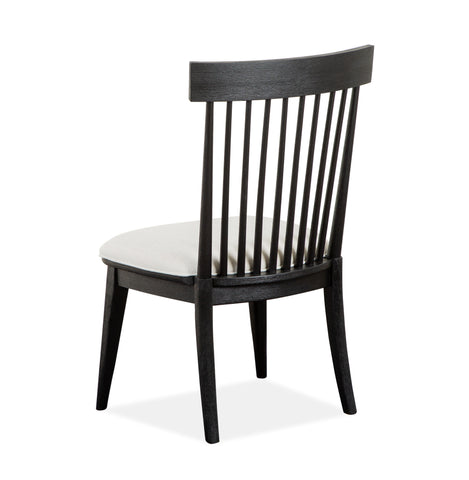 Harper Springs - Dining Side Chair With Upholstered Seat&Windsor Back (Set of 2) - Silo White - Premium Chair Sets from Magnussen Furniture - Just $580! Shop now at brett interiors