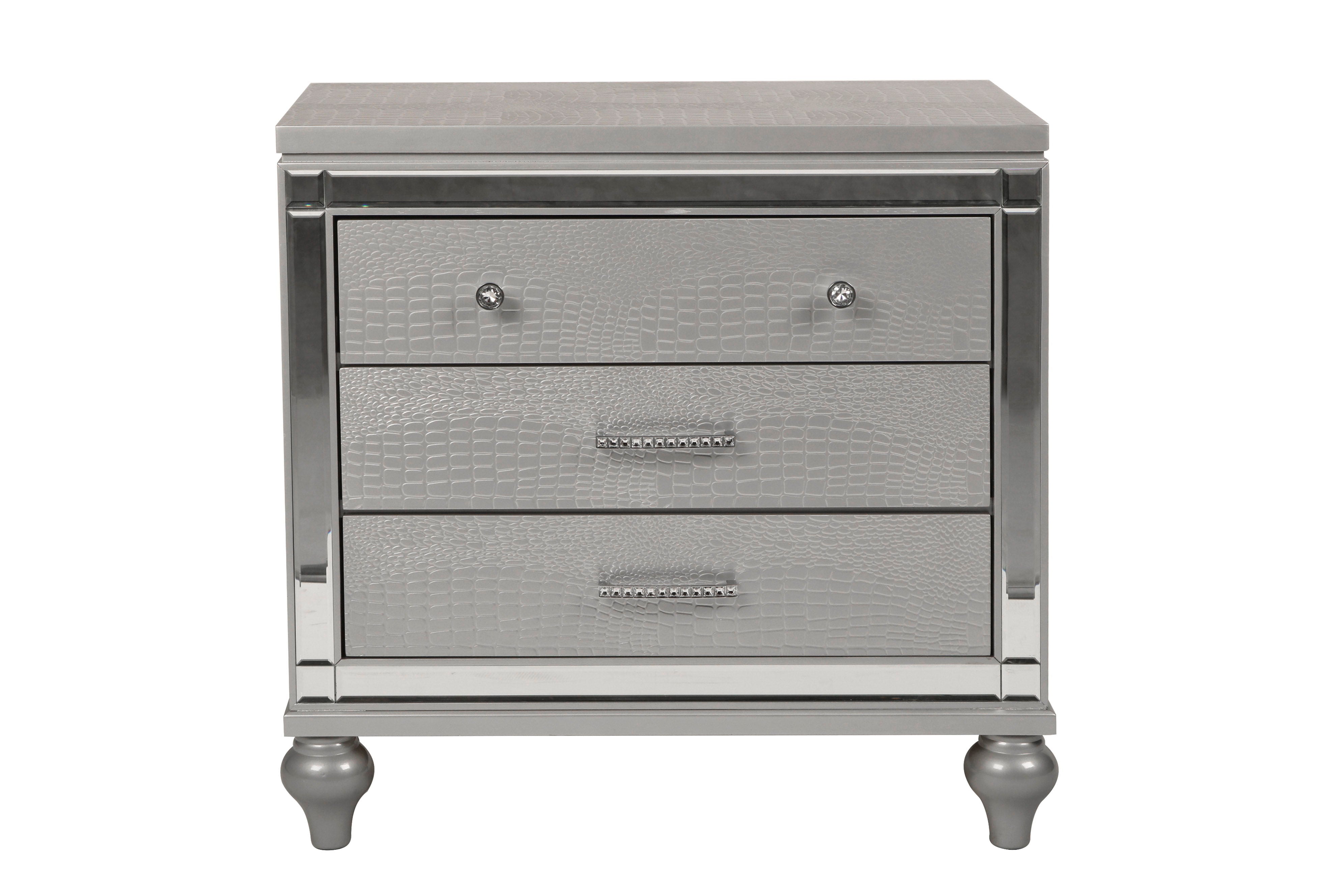 Valentino - Nightstand - Premium Accent Nightstands from New Classic - Just $350! Shop now at brett interiors