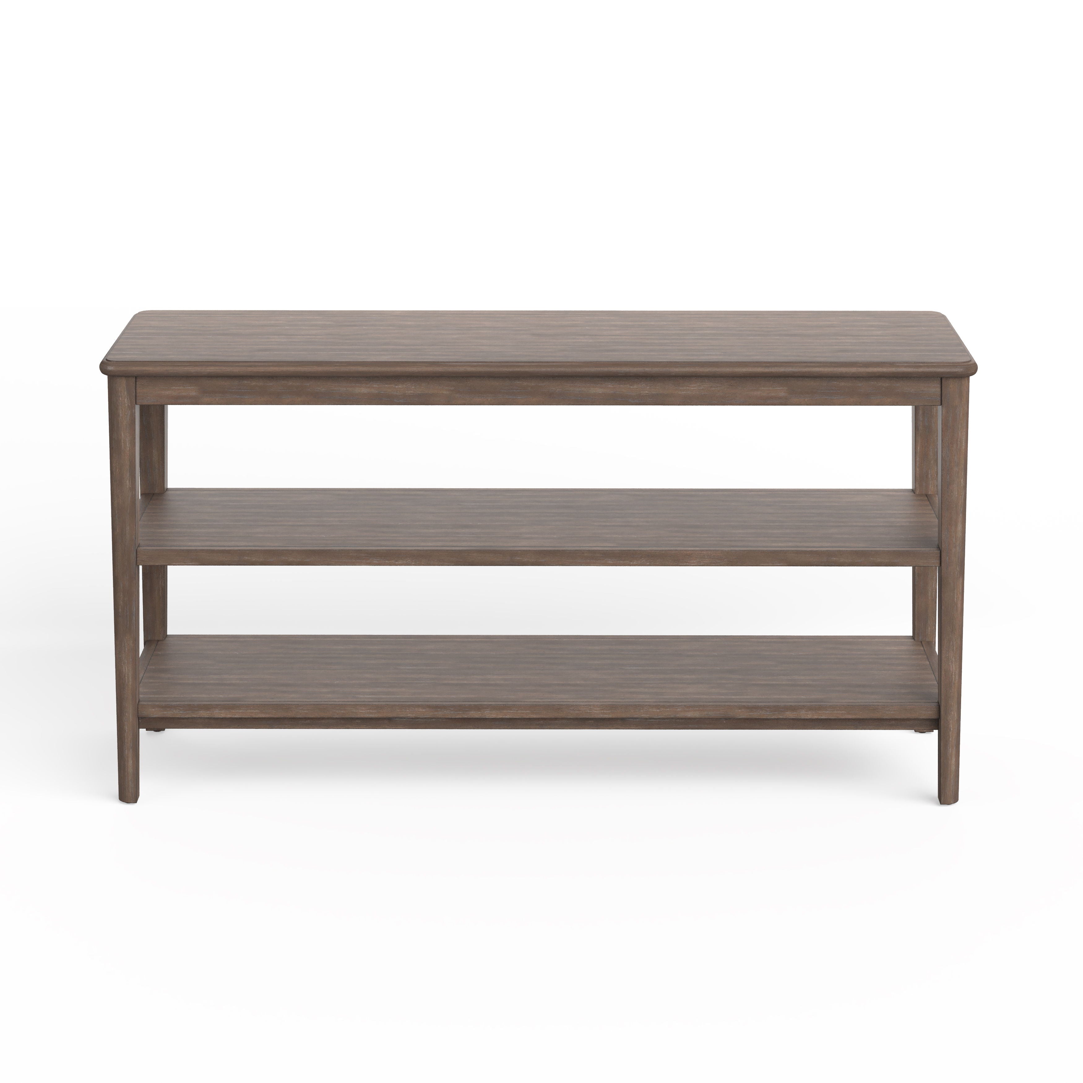 Corden - Rectangular Shelf Sofa Table - Wallaby - Premium Sofa Tables from Magnussen Furniture - Just $709! Shop now at brett interiors