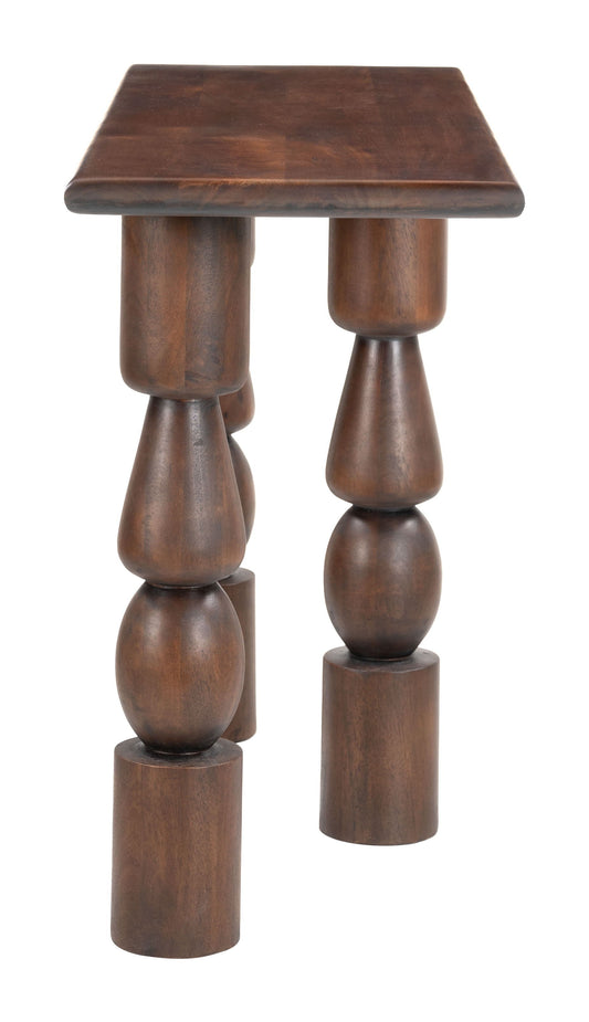 Split - Console Table - Brown - Premium Console Tables from Zuo Modern - Just $1325! Shop now at brett interiors