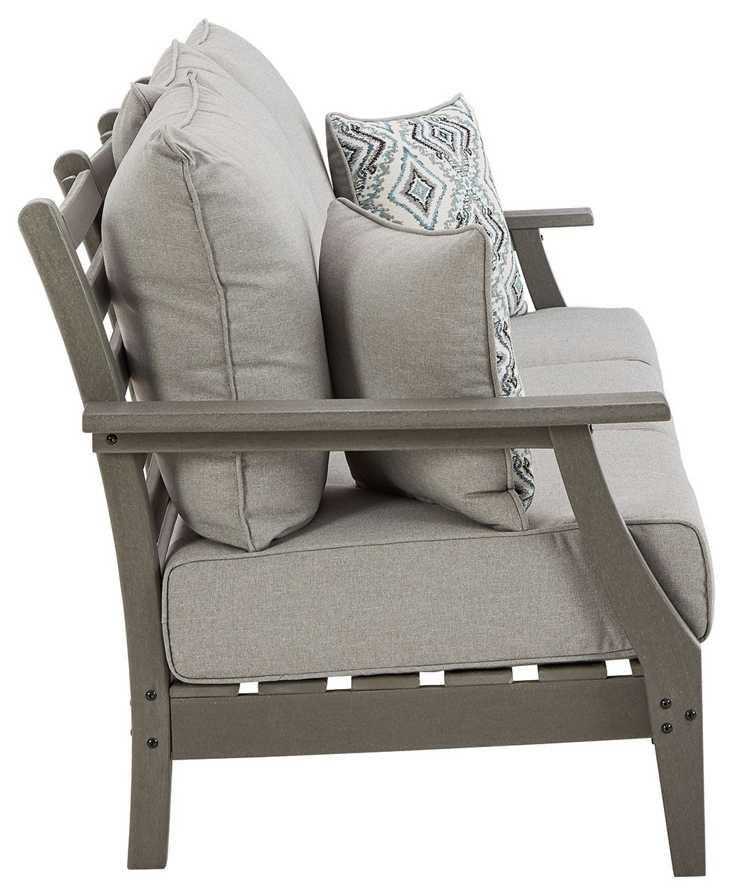 Visola - Gray - Sofa With Cushion - Premium Sofas from Signature Design by Ashley® - Just $1800.63! Shop now at brett interiors