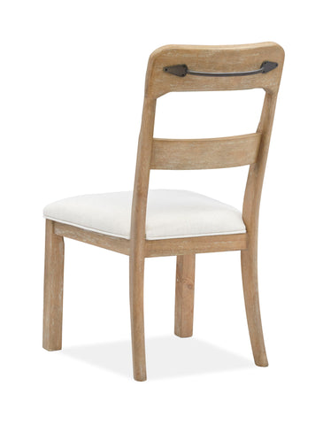 Lynnfield - Dining Side Chair With Upholstered Seat (Set of 2) - Weathered Fawn - Premium Chair Sets from Magnussen Furniture - Just $485! Shop now at brett interiors