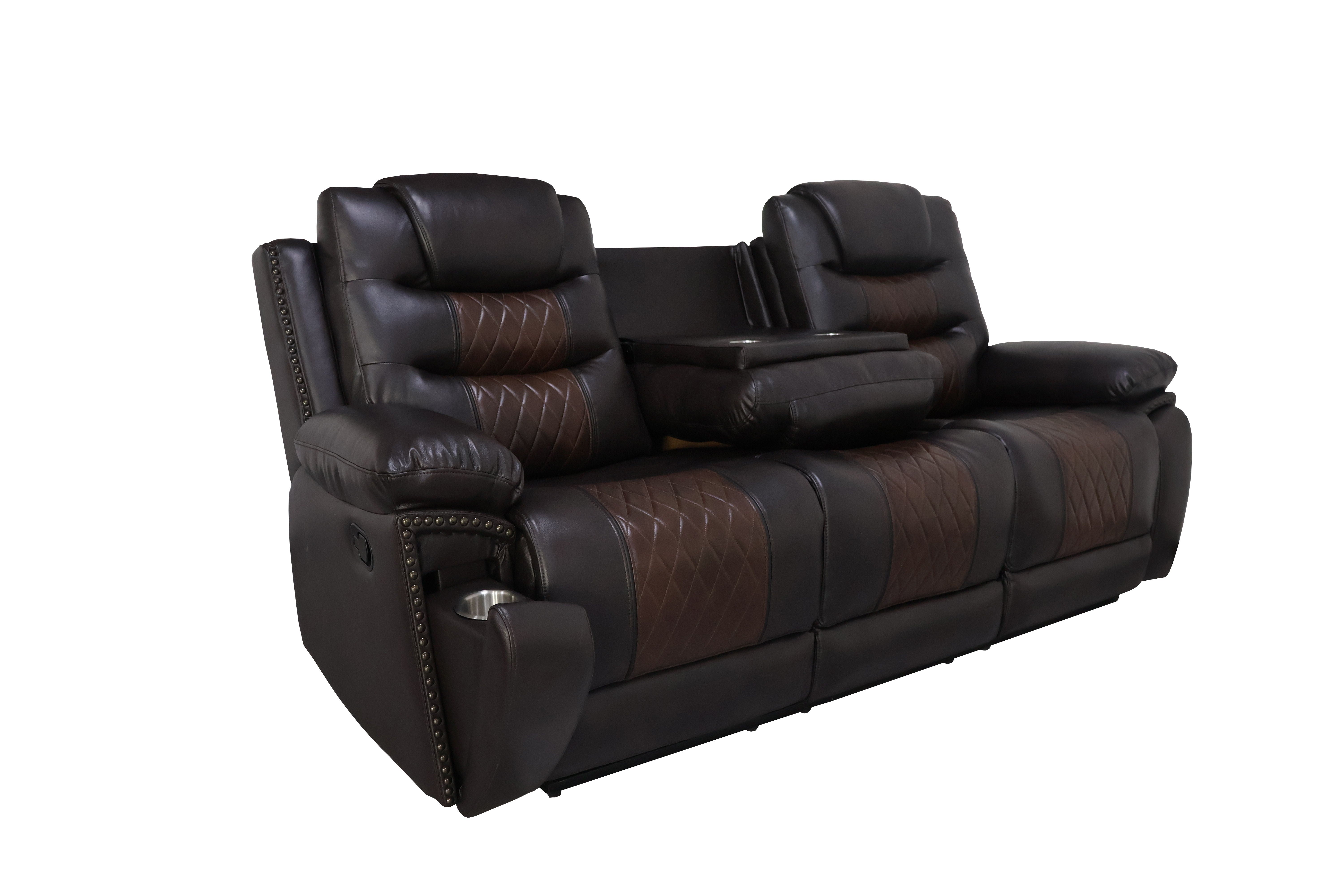 Nikko - Sofa With Power Footrest - Brown - Premium Reclining Sofas from New Classic - Just $1222.50! Shop now at brett interiors