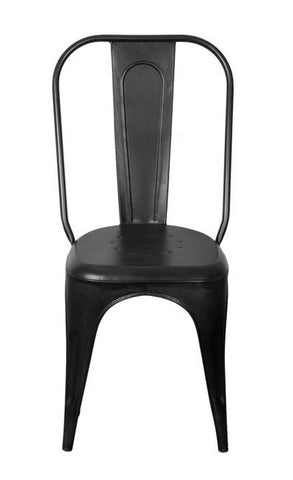 Deacon - Metal Chairs (Set of 2) - Burnished Black Metal - Premium Chair Sets from Coast2Coast Home - Just $1320! Shop now at brett interiors