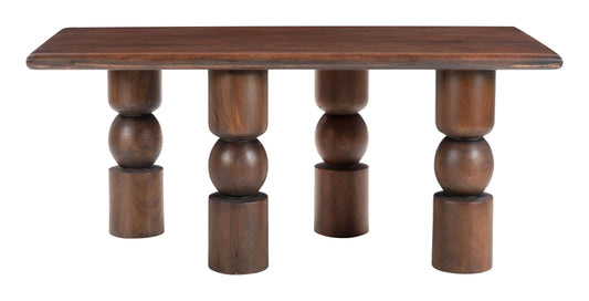 Split - Coffee Table - Brown - Premium Coffee Tables from Zuo Modern - Just $1100! Shop now at brett interiors
