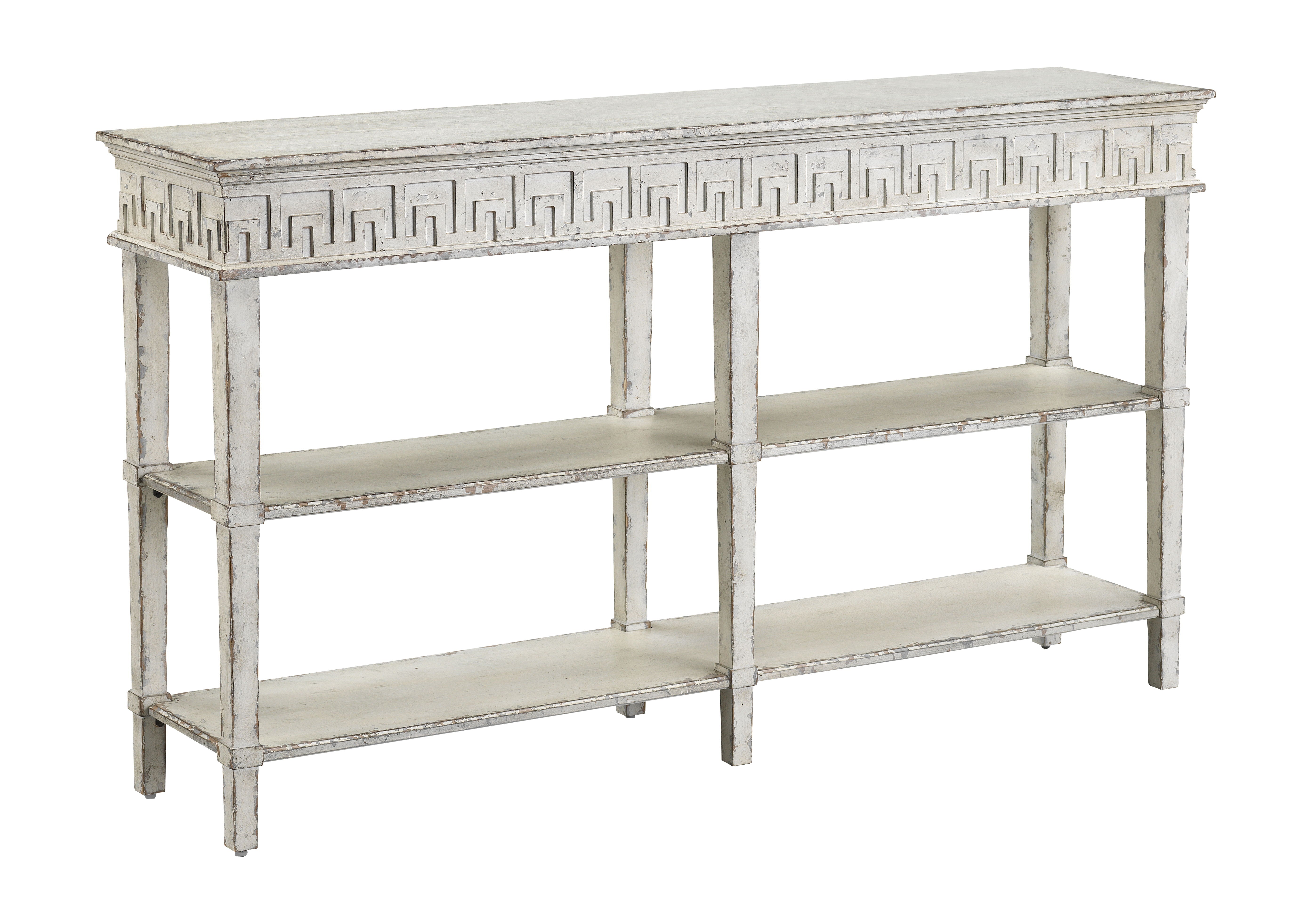 Athens - Console Table - White Rub - Premium Console Tables from Coast2Coast Home - Just $2475! Shop now at brett interiors