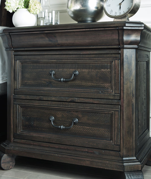 Bellamy - Drawer Nightstand - Peppercorn - Premium Accent Nightstands from Magnussen Furniture - Just $719! Shop now at brett interiors