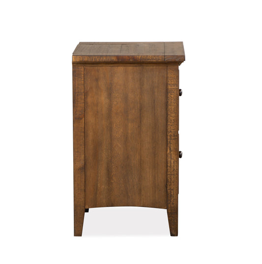 Bay Creek - Small Drawer Nightstand - Toasted Nutmeg - Premium Accent Nightstands from Magnussen Furniture - Just $485! Shop now at brett interiors