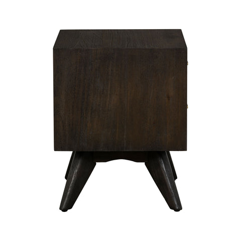 Baly - Acacia Mid-Century Night Stand - Premium Accent Nightstands from Armen Living - Just $440! Shop now at brett interiors