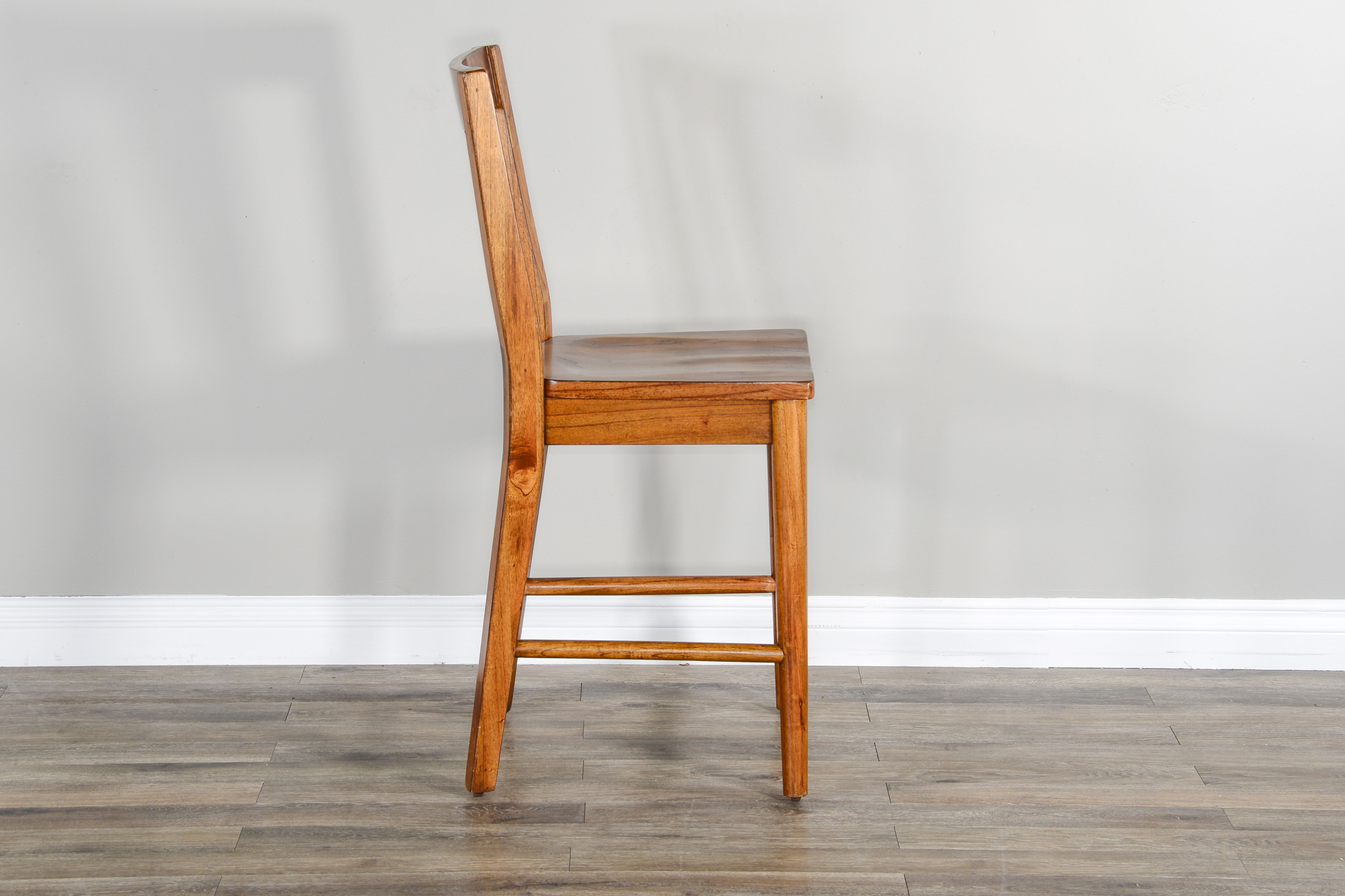 American Modern - T-Back Barstool - Light Brown - Premium Bar Height (28"-30") from Sunny Designs - Just $216! Shop now at brett interiors