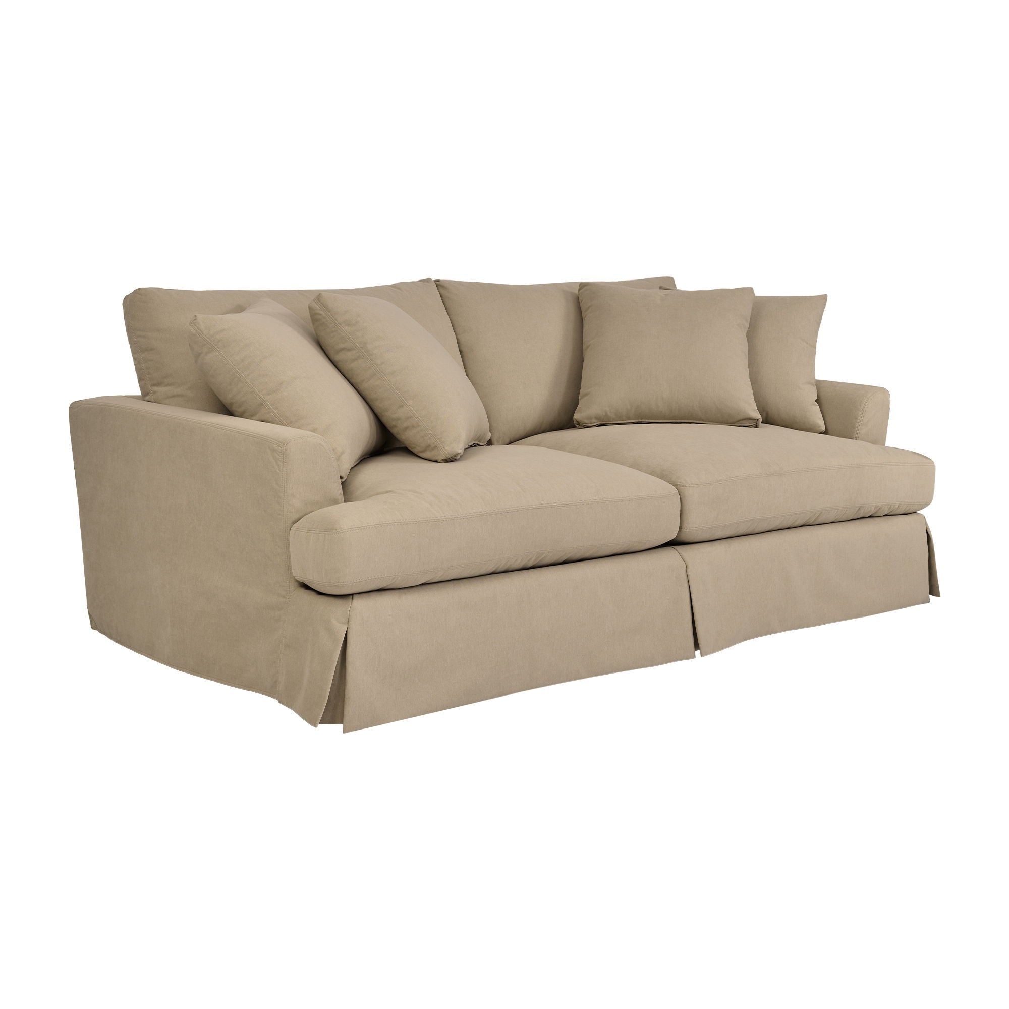 Ciara - 93" Upholstered Sofa - Premium Stationary Sofas from Armen Living - Just $2722.50! Shop now at brett interiors