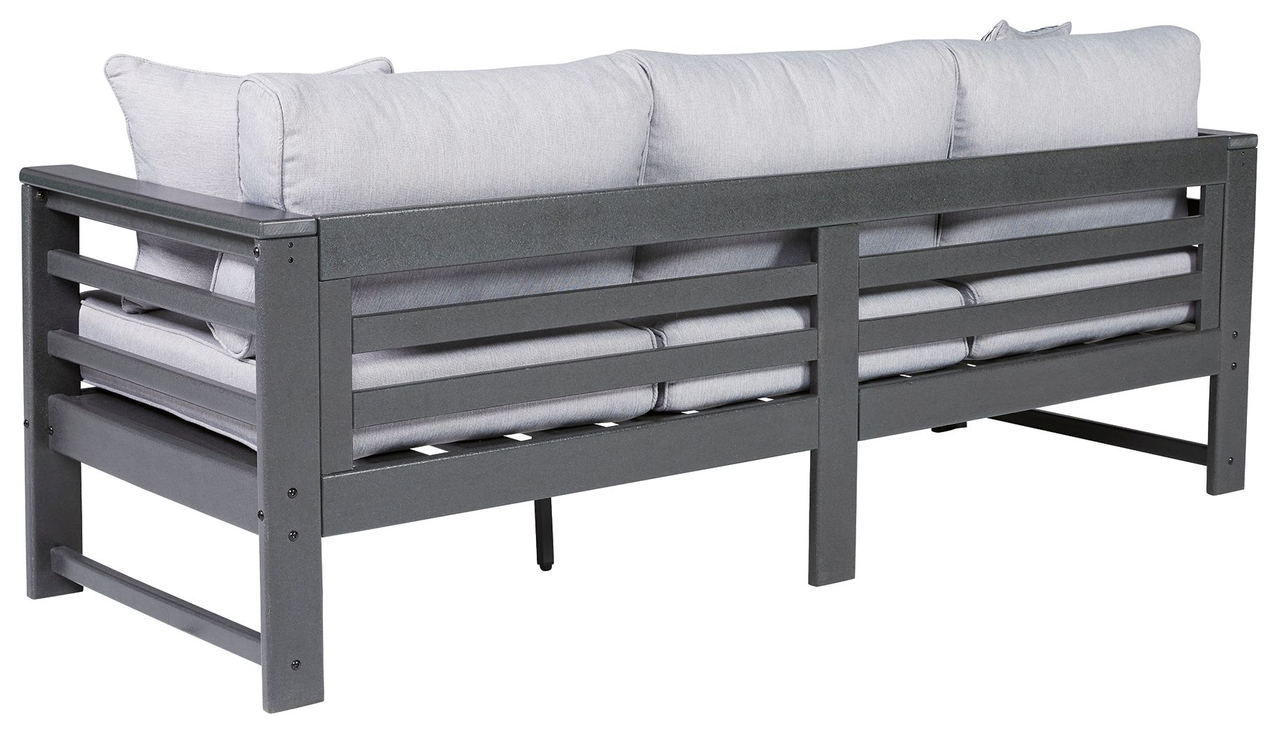 Amora - Charcoal Gray - Sofa With Cushion - Premium Sofas from Signature Design by Ashley® - Just $1348.13! Shop now at brett interiors