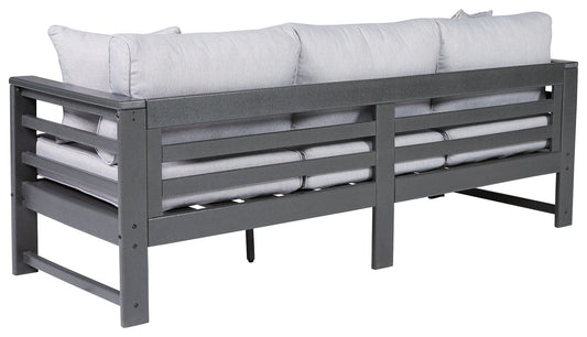 Amora - Charcoal Gray - Sofa With Cushion - Premium Sofas from Signature Design by Ashley® - Just $1348.13! Shop now at brett interiors