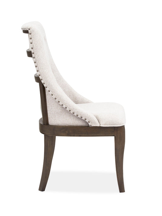 Roxbury Manor - Dining Arm Chair With Upholstered Seat and Back (Set of 2) - Homestead Brown - Premium Chair Sets from Magnussen Furniture - Just $790! Shop now at brett interiors