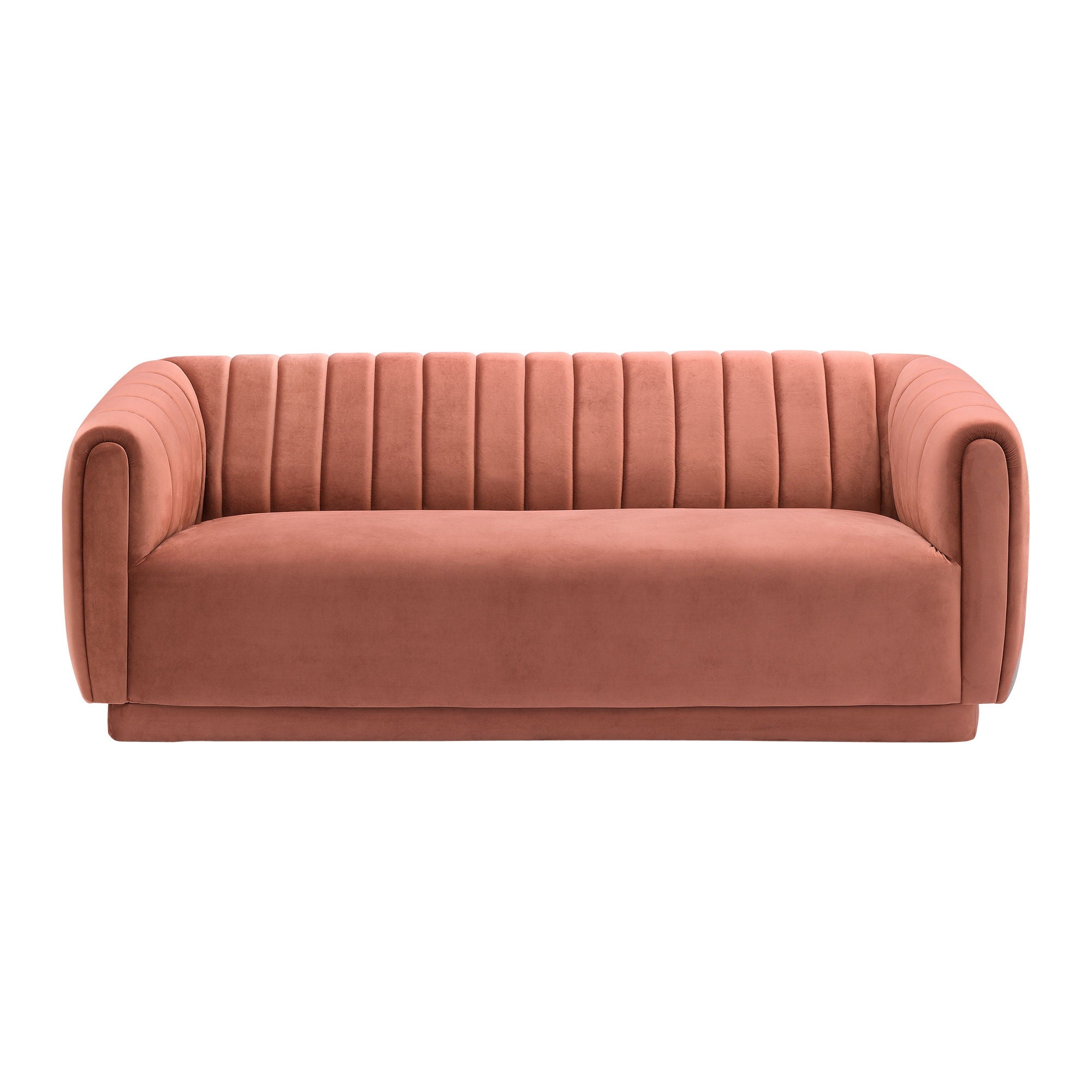 Kinsley - Modern Velvet Sofa - Premium Stationary Sofas from Armen Living - Just $1382.50! Shop now at brett interiors