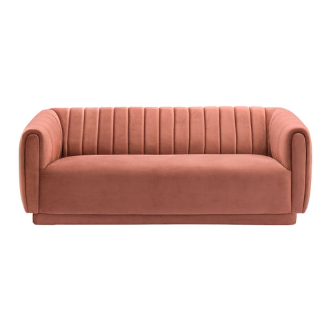Kinsley - Modern Velvet Sofa - Premium Stationary Sofas from Armen Living - Just $1382.50! Shop now at brett interiors