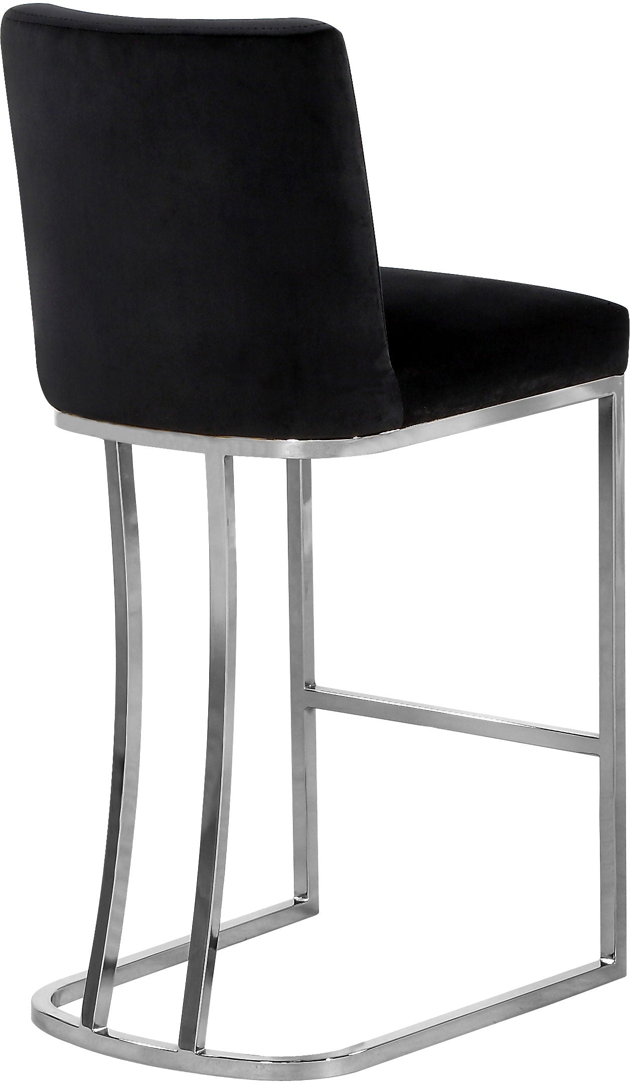 Heidi - Stool with Chrome Legs - Premium Adjustable Height from Meridian Furniture - Just $312.50! Shop now at brett interiors