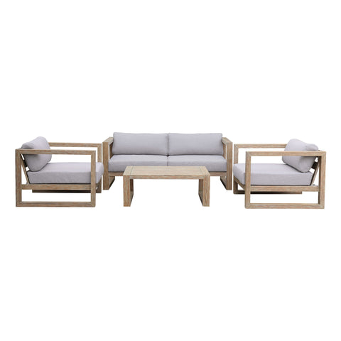 Paradise - Outdoor Sofa Seating Set - Premium 4 Piece Outdoor Sets from Armen Living - Just $5905! Shop now at brett interiors