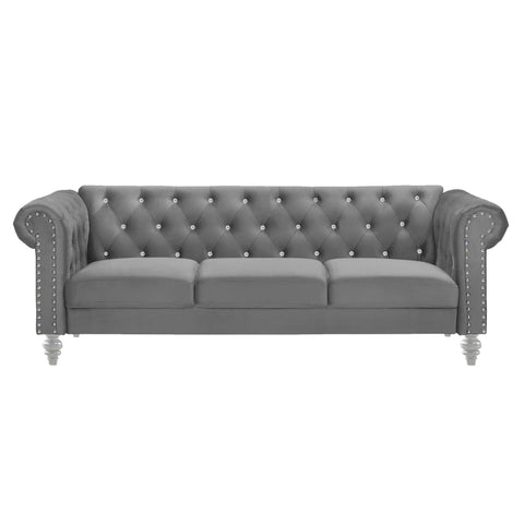 Emma - Crystal Sofa - Premium Stationary Sofas from New Classic - Just $697.50! Shop now at brett interiors