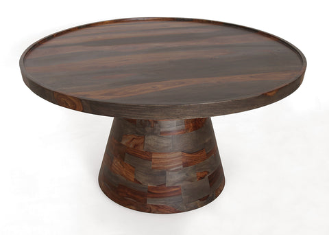 Tucson - Solid Wood Table With Tray Style Top And Tapered Pedestal Base - Premium Cocktail Tables from Coast2Coast Home - Just $907.50! Shop now at brett interiors
