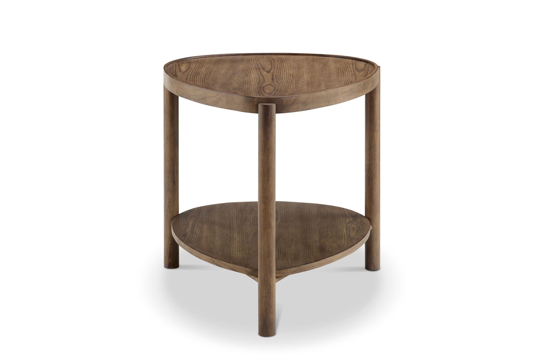 Hadleigh - Shaped Accent End Table - Honey - Premium End Tables from Magnussen Furniture - Just $375! Shop now at brett interiors