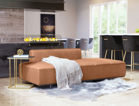 Confection - Sofa - Brown - Premium Stationary Sofas from Zuo Modern - Just $3500! Shop now at brett interiors