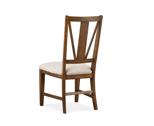 Bay Creek - Dining Side Chair With Upholstered Seat (Set of 2) - Toasted Nutmeg - Premium Chair Sets from Magnussen Furniture - Just $580! Shop now at brett interiors