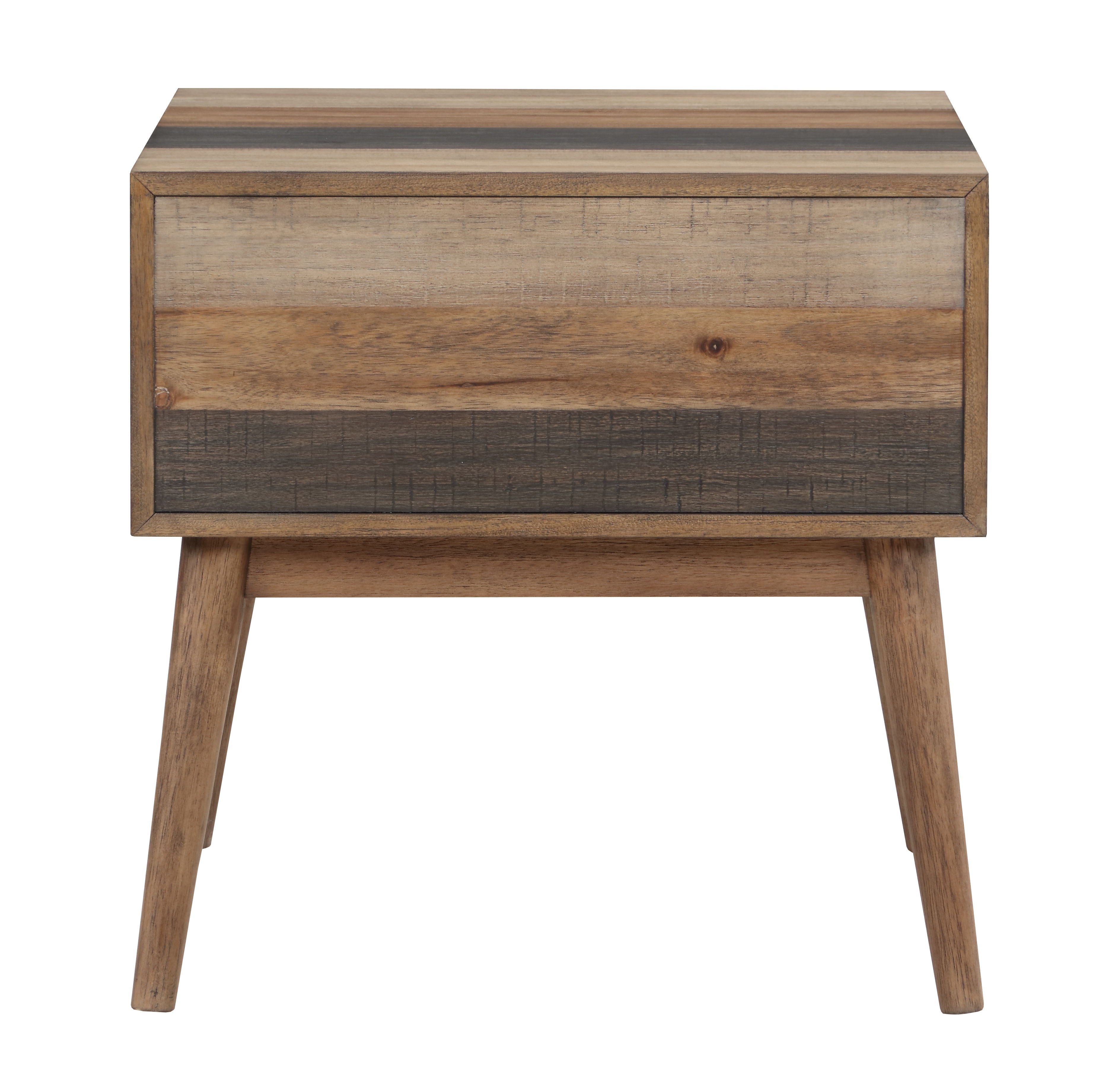 Wellington - One Drawer End Table - Browns / Black - Premium End Tables from Coast2Coast Home - Just $1237.50! Shop now at brett interiors