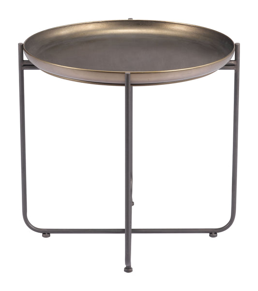 Bronson - Side Table - Bronze - Premium Side Tables from Zuo Modern - Just $325! Shop now at brett interiors