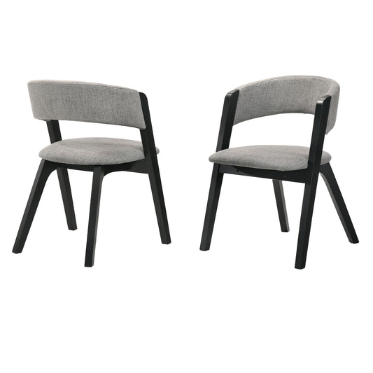Rowan - Upholstered Dining Chairs - Premium Chair Sets from Armen Living - Just $450! Shop now at brett interiors