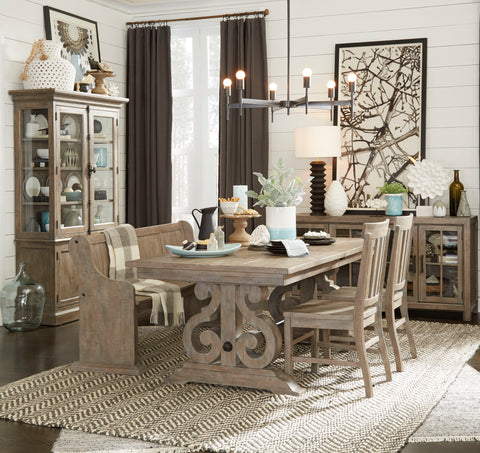Tinley Park - Rectangular Dining Table - Dove Tail Grey - Premium Dining Tables from Magnussen Furniture - Just $1978! Shop now at brett interiors