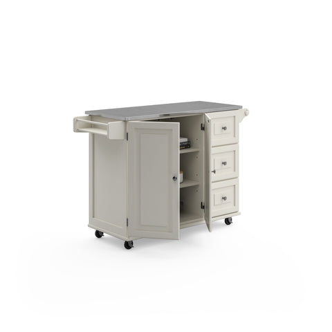 Dolly Madison - Kitchen Cart - Wood - White - Premium Islands & Carts from Homestyles - Just $1302.48! Shop now at brett interiors