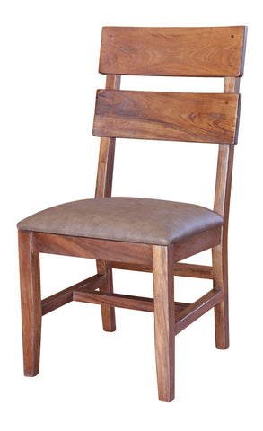 Parota - Ladder Back Chair - Cinnamon Brown - Premium Side Chairs from International Furniture Direct - Just $327.50! Shop now at brett interiors