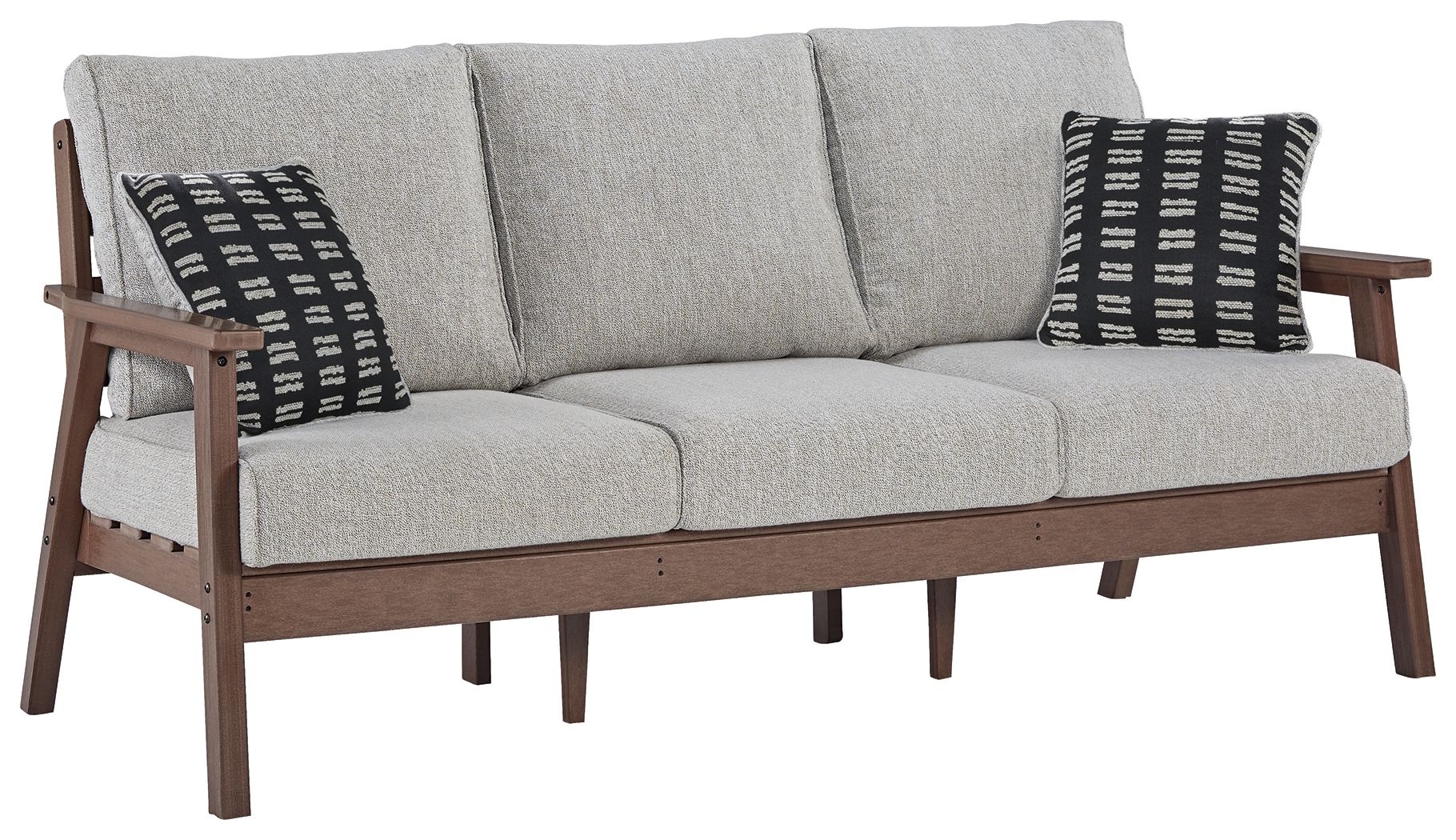 Emmeline - Brown / Beige - Sofa With Cushion - Premium Sofas from Signature Design by Ashley® - Just $1670.63! Shop now at brett interiors