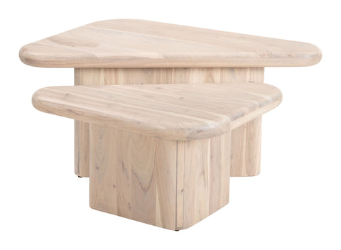 Navidic - Coffee Table Set - Natural - Premium Table Sets from Zuo Modern - Just $1500! Shop now at brett interiors