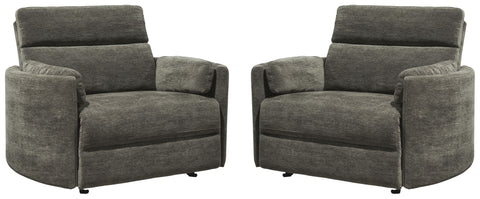Radius Xl - Extra Wide Power Glider Recliner (Set of 2) - Premium Chair Sets from Parker Living - Just $1995! Shop now at brett interiors