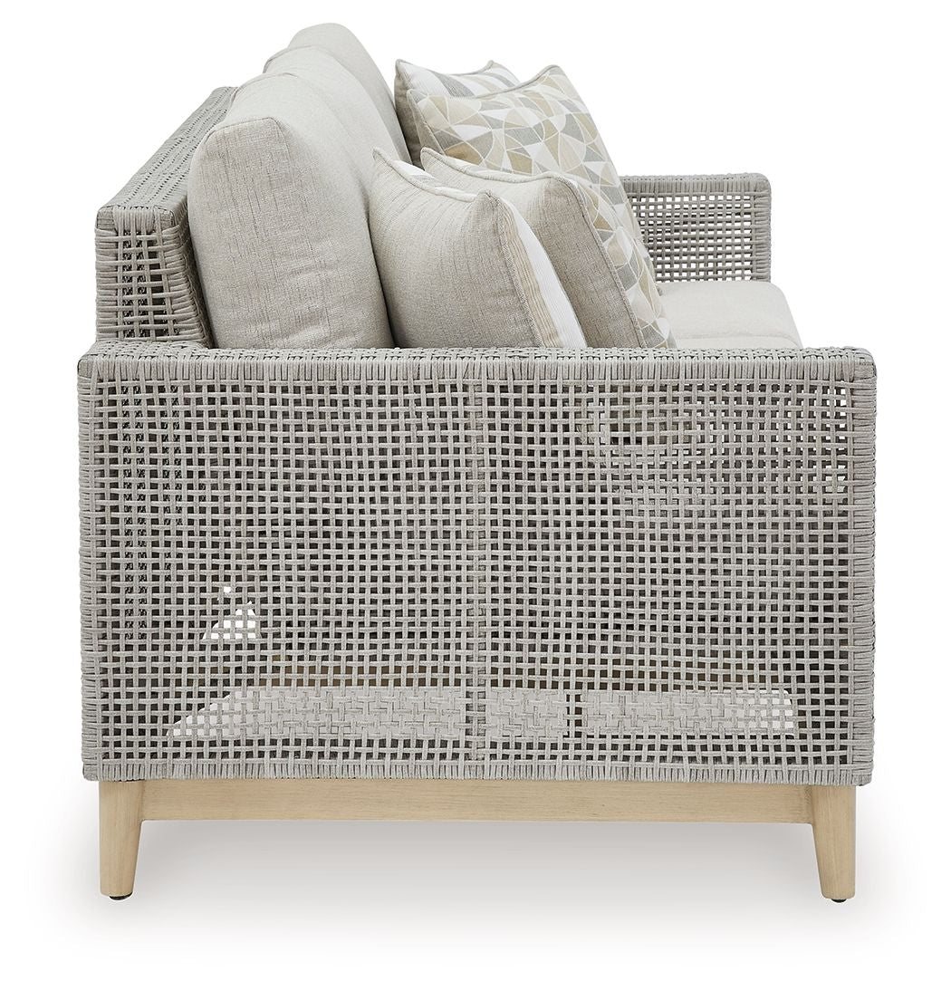 Seton Creek - Gray - Sofa With Cushion - Premium Sofas from Signature Design by Ashley® - Just $1863.13! Shop now at brett interiors