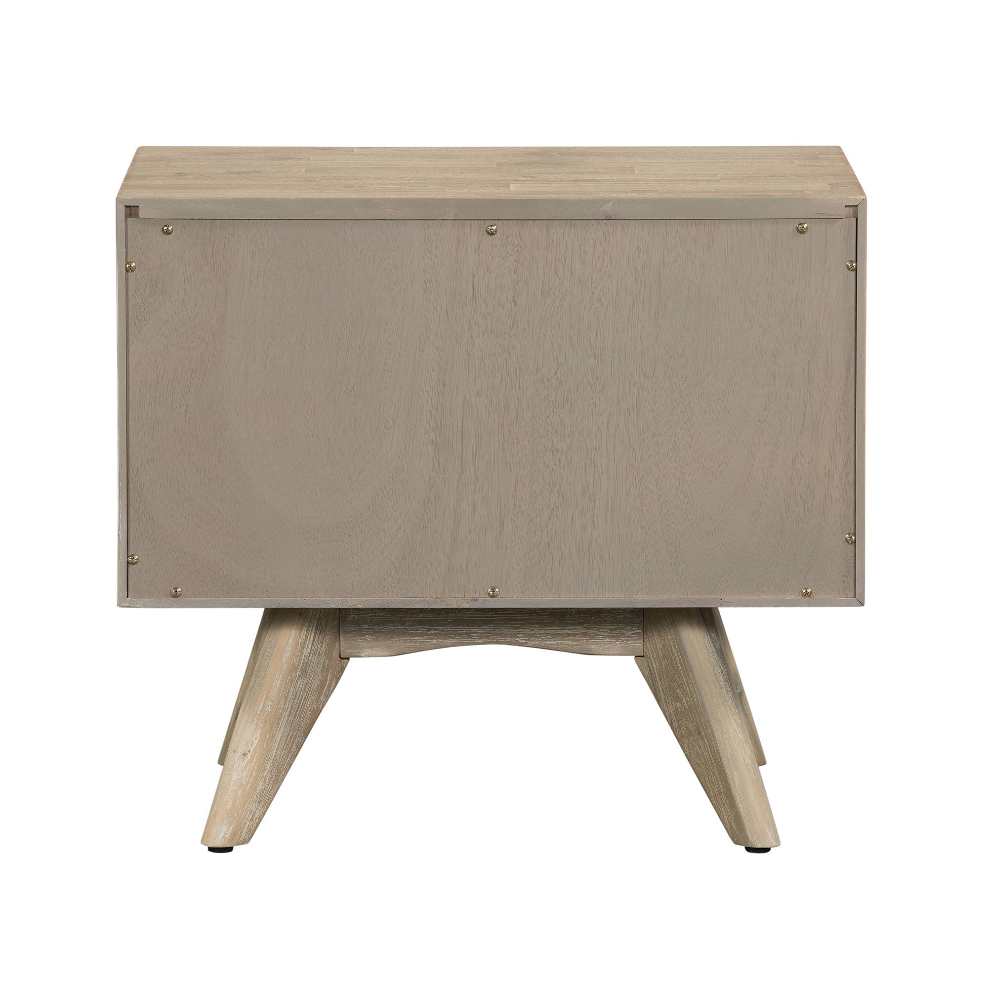 Baly - Acacia Mid-Century Night Stand - Premium Accent Nightstands from Armen Living - Just $440! Shop now at brett interiors