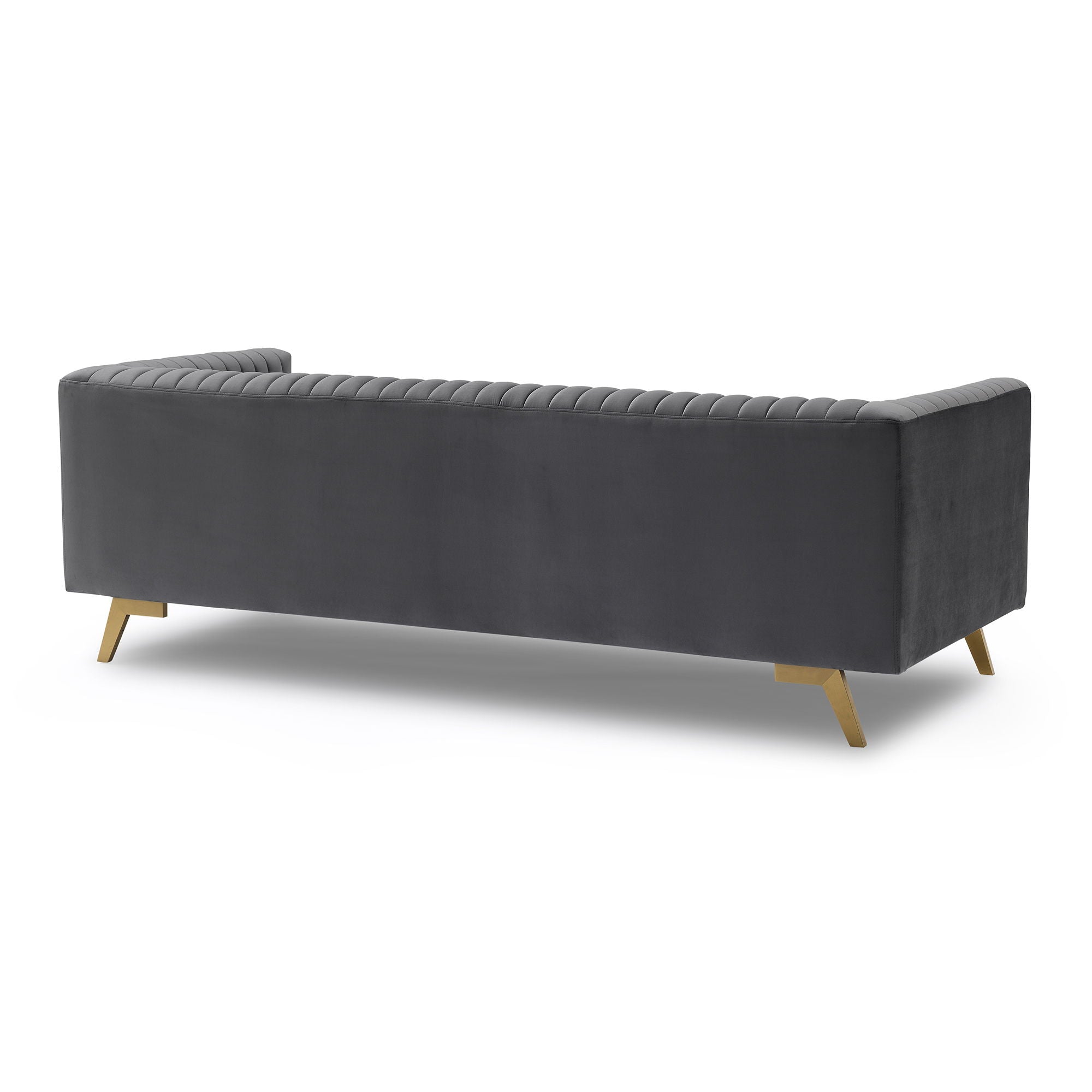 Liv - Modern Velvet Sofa - Premium Stationary Sofas from Armen Living - Just $1432.50! Shop now at brett interiors