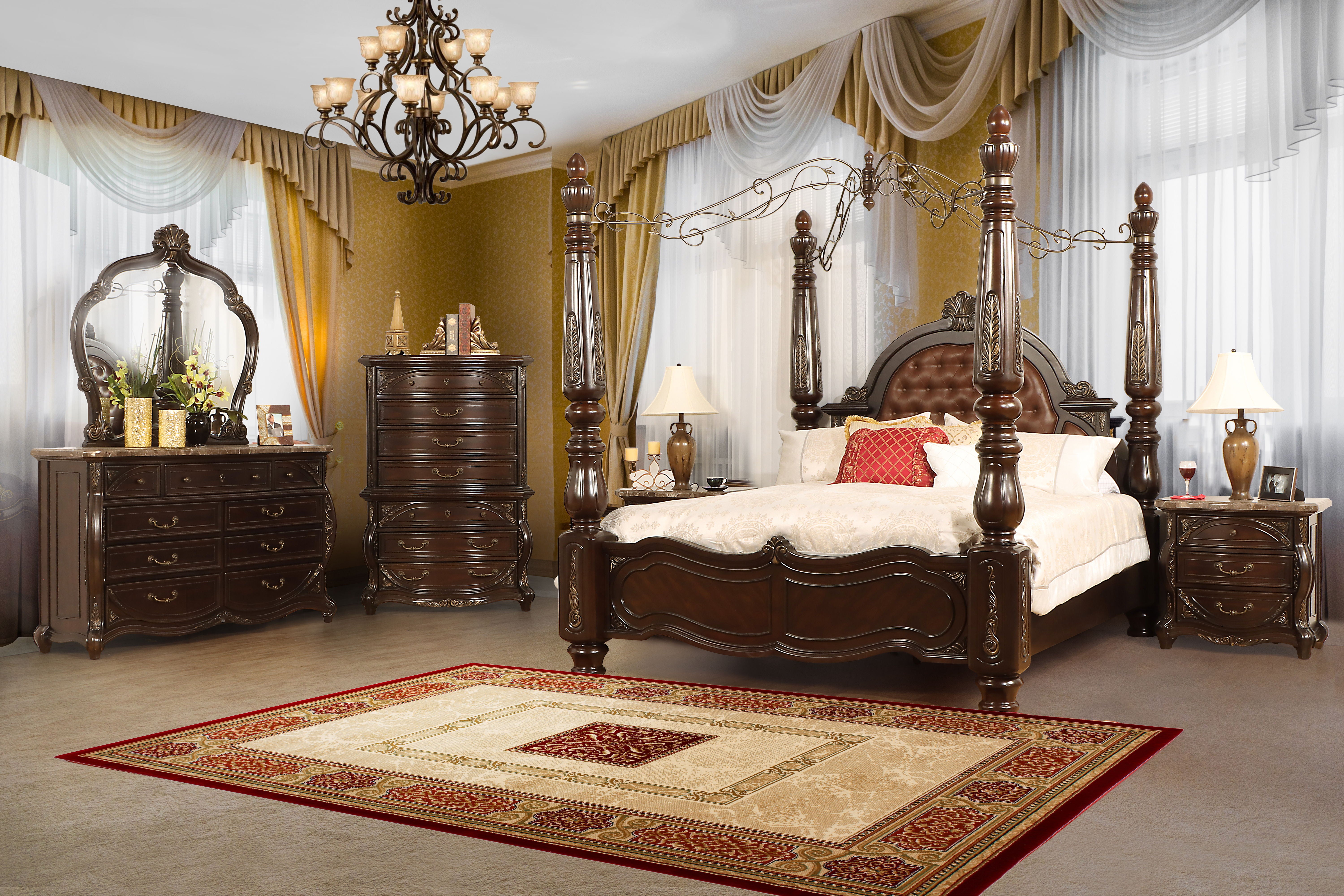 Palazzo Marina - Nightstand - Walnut - Premium Nightstands w/ Charging Stations from New Classic - Just $600! Shop now at brett interiors