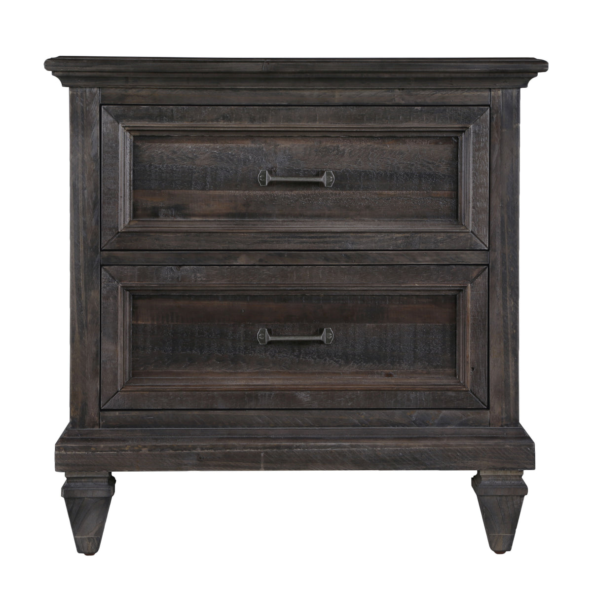 Calistoga - Nightstand In Weathered Charcoal - Weathered Charcoal - Premium Accent Nightstands from Magnussen Furniture - Just $659! Shop now at brett interiors