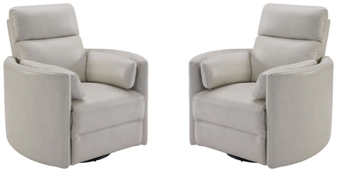 Radius - Cordless Power Swivel Glider Recliner (Set of 2) - Premium Chair Sets from Parker Living - Just $2645! Shop now at brett interiors