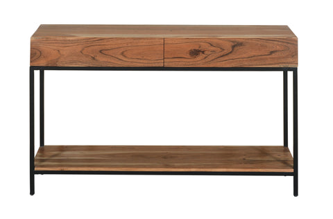 Springdale - Two Drawer Console Table - Natural Finish - Premium Console Tables from Coast2Coast Home - Just $1485! Shop now at brett interiors