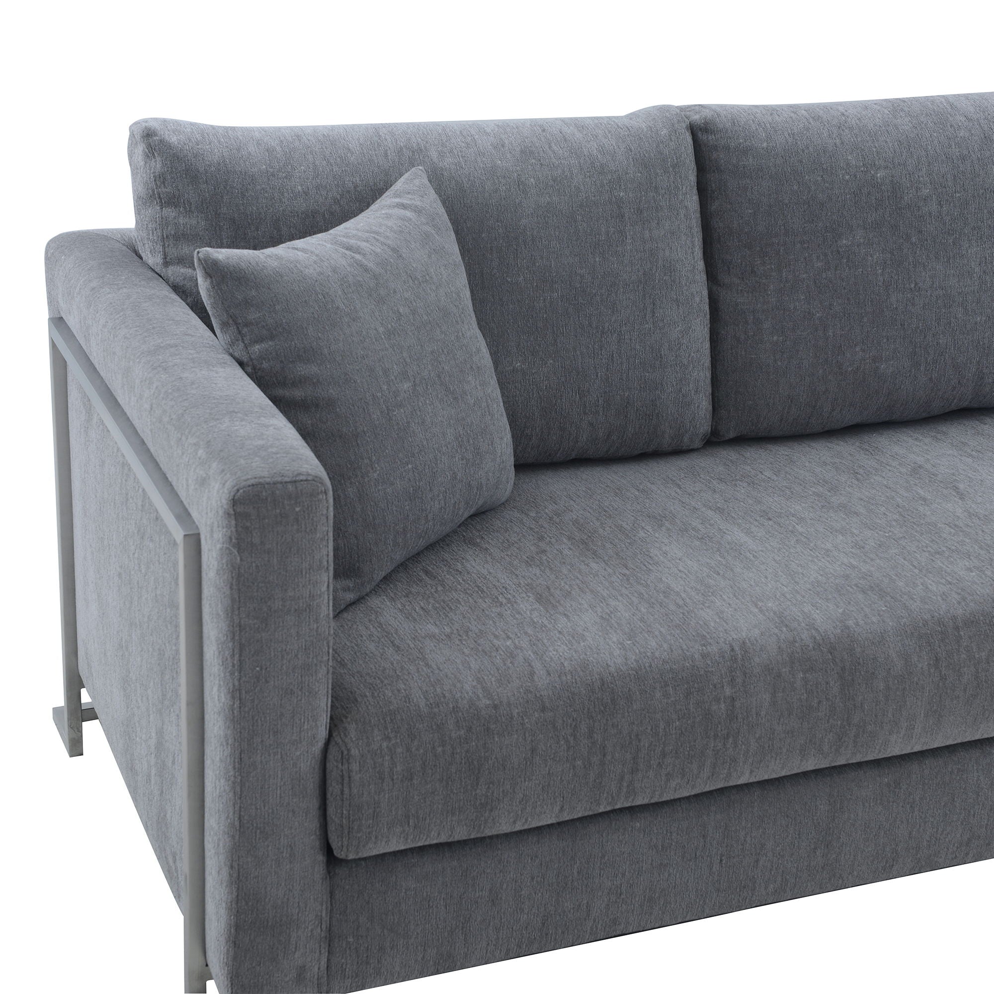 Heritage - Upholstered Sofa - Premium Stationary Sofas from Armen Living - Just $2082.50! Shop now at brett interiors
