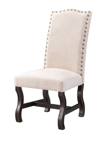 Dwight - Upholstered Accent Chairs (Set of 2) - Beca Dark Brown / Cream - Premium Chair Sets from Coast2Coast Home - Just $1650! Shop now at brett interiors