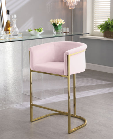 Donatella - Stool - Premium Adjustable Height from Meridian Furniture - Just $537.50! Shop now at brett interiors