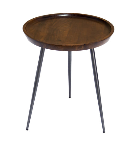 Paul - Accent Table - English Brown / Gunmetal Finish - Premium Accent Tables from Coast2Coast Home - Just $412.50! Shop now at brett interiors