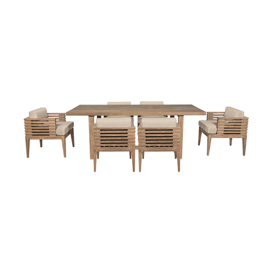 Vivid - Outdoor Patio Dining Set - Premium 5 Piece Outdoor Sets from Armen Living - Just $5450! Shop now at brett interiors
